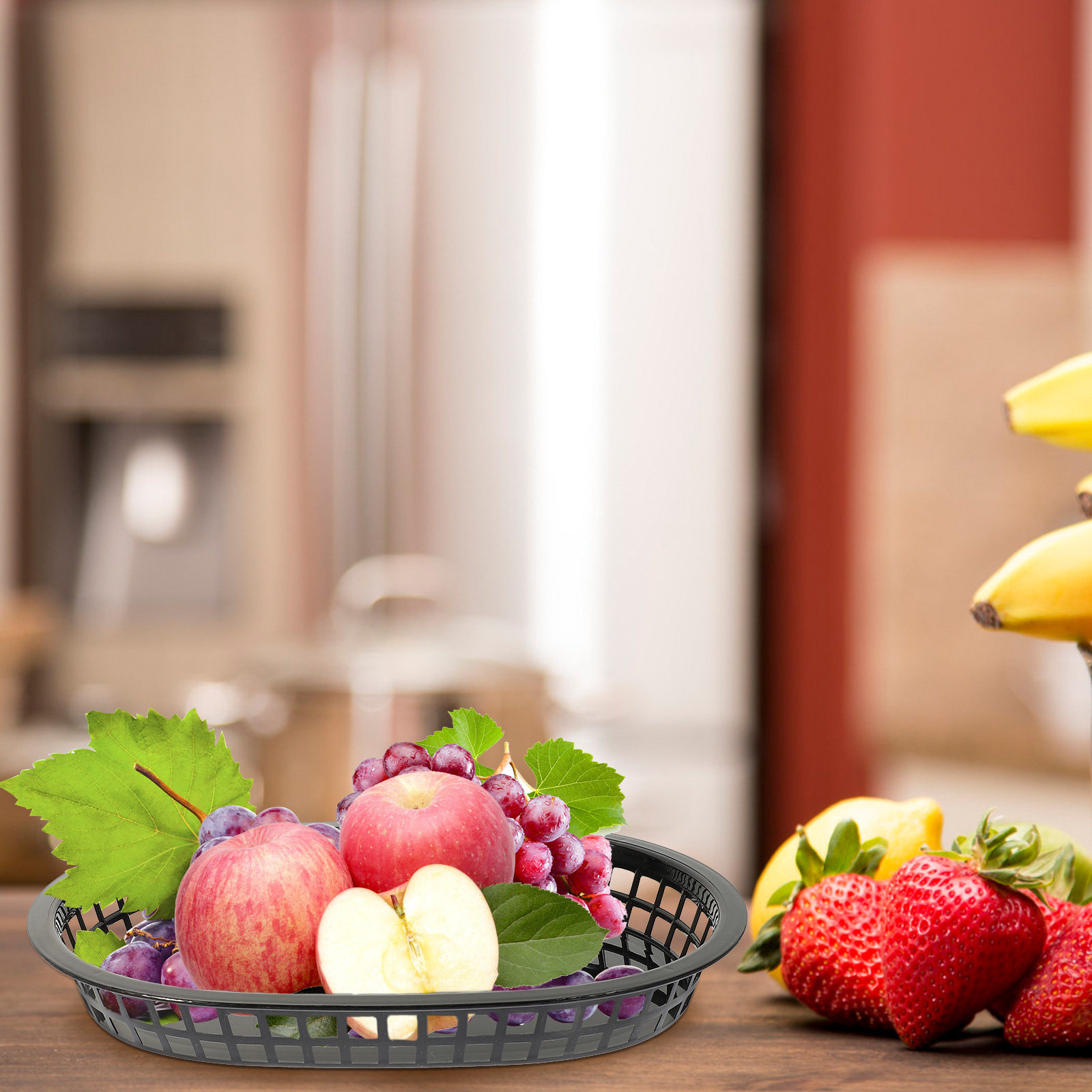 ตะกร้าใส่เฟรนช์ฟรายส์ 6 ชิ้น ต - Food Snacks Basket บทวิจารณ์และราคา