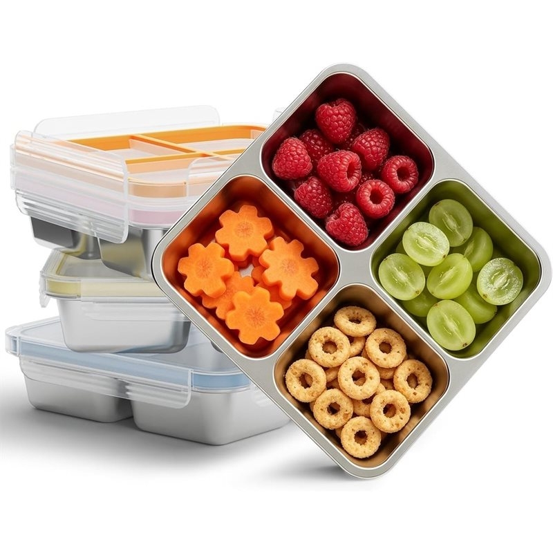 GIGI ชุดกล่องใส่อาหารว่างสแตนเ - Food Snacks Box บทวิจารณ์และราคา