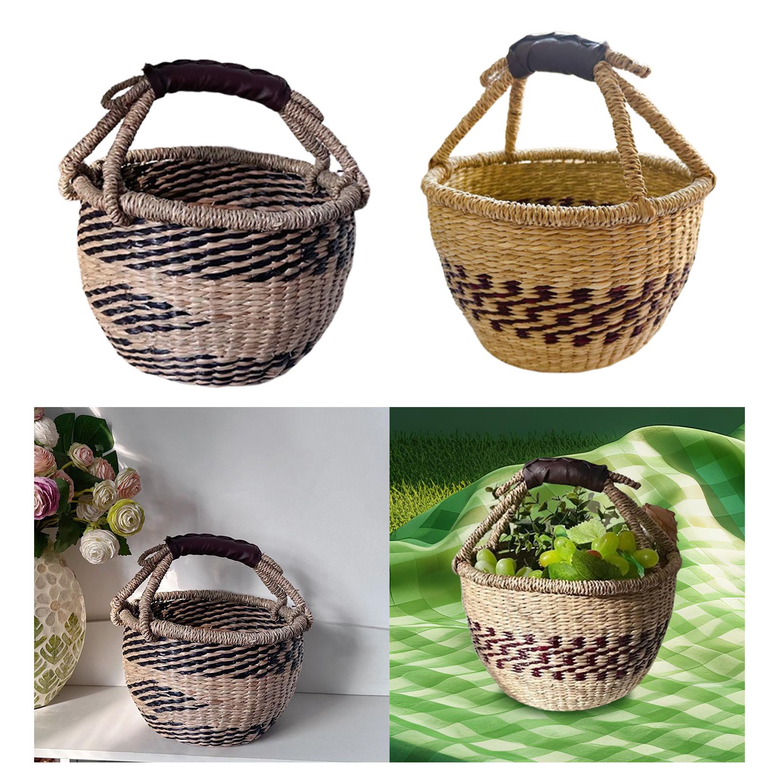 ตะกร้าปิกนิกสานมือ ตะกร้าอเนกป - Food Snacks Basket บทวิจารณ์และราคา
