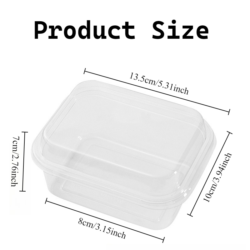 กล่องใส่อาหารแบบใช้แล้วทิ้ง 10 - Food Snacks Box บทวิจารณ์และราคา