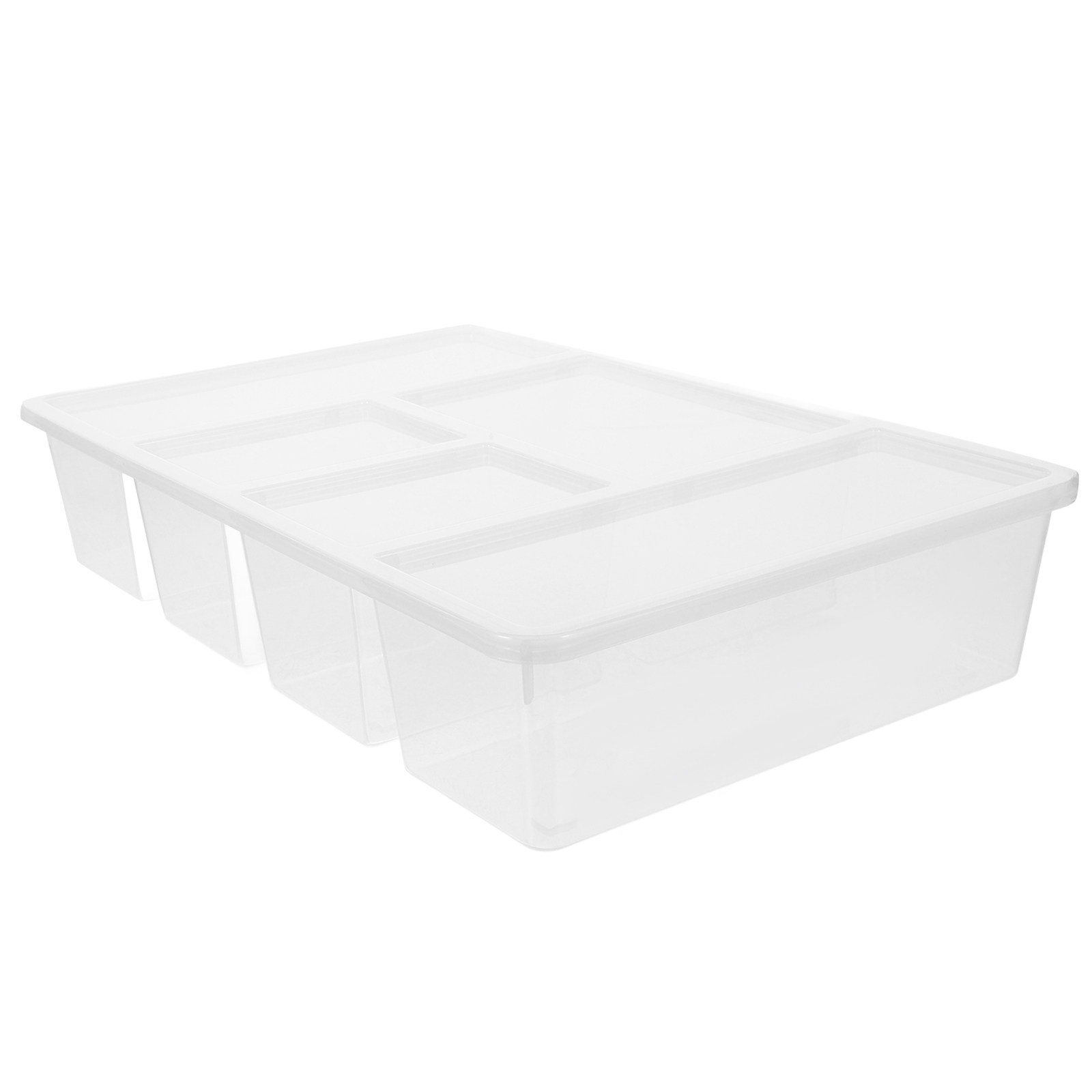 ถาดเก็บผัก 5 ช่อง กล่องเก็บอาห - Food Snacks Box บทวิจารณ์และราคา