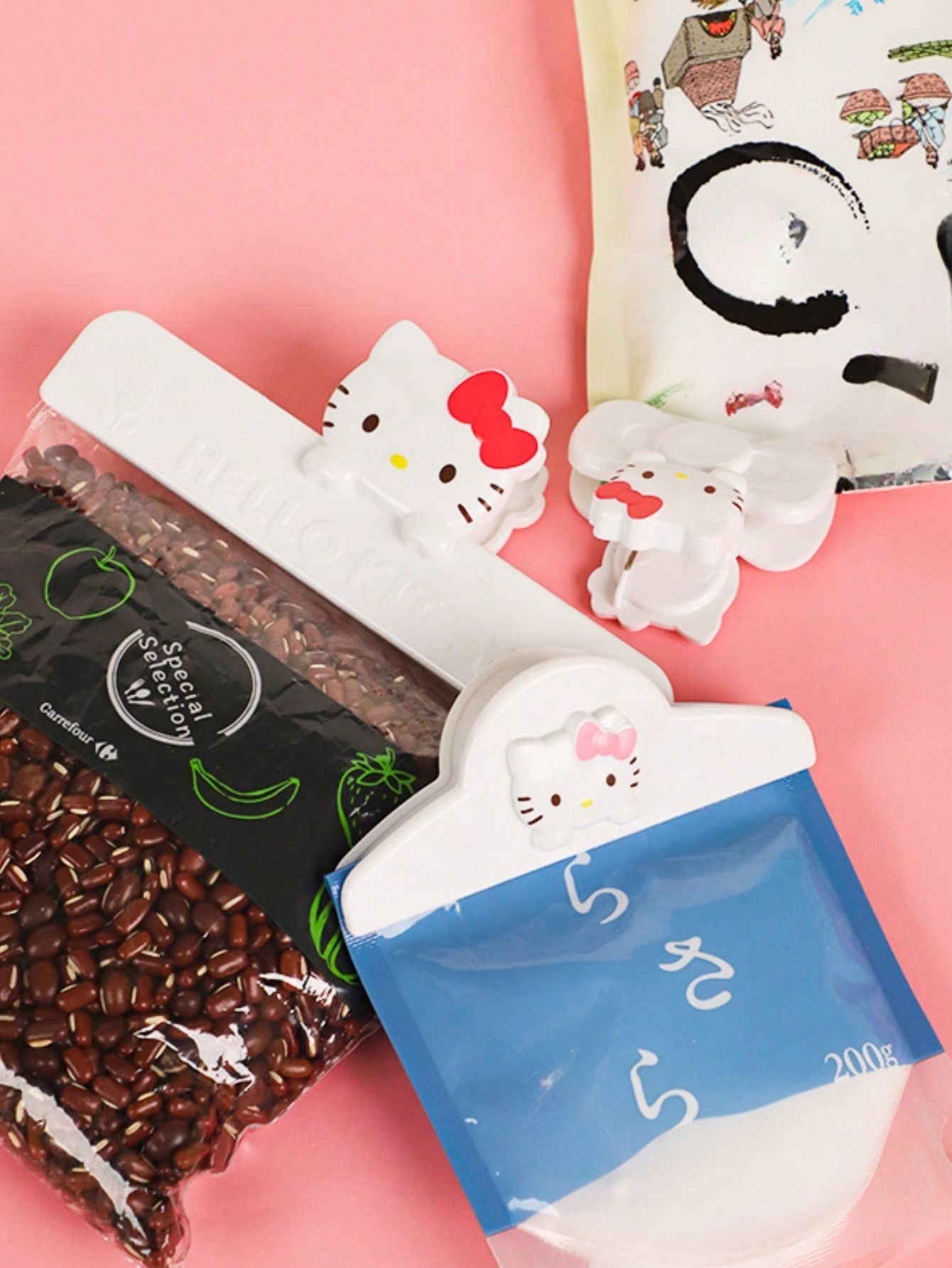 คลิปหนีบถุงอาหารลายเฮลโลคิตตี้ - Food Snacks In Japan บทวิจารณ์และราคา