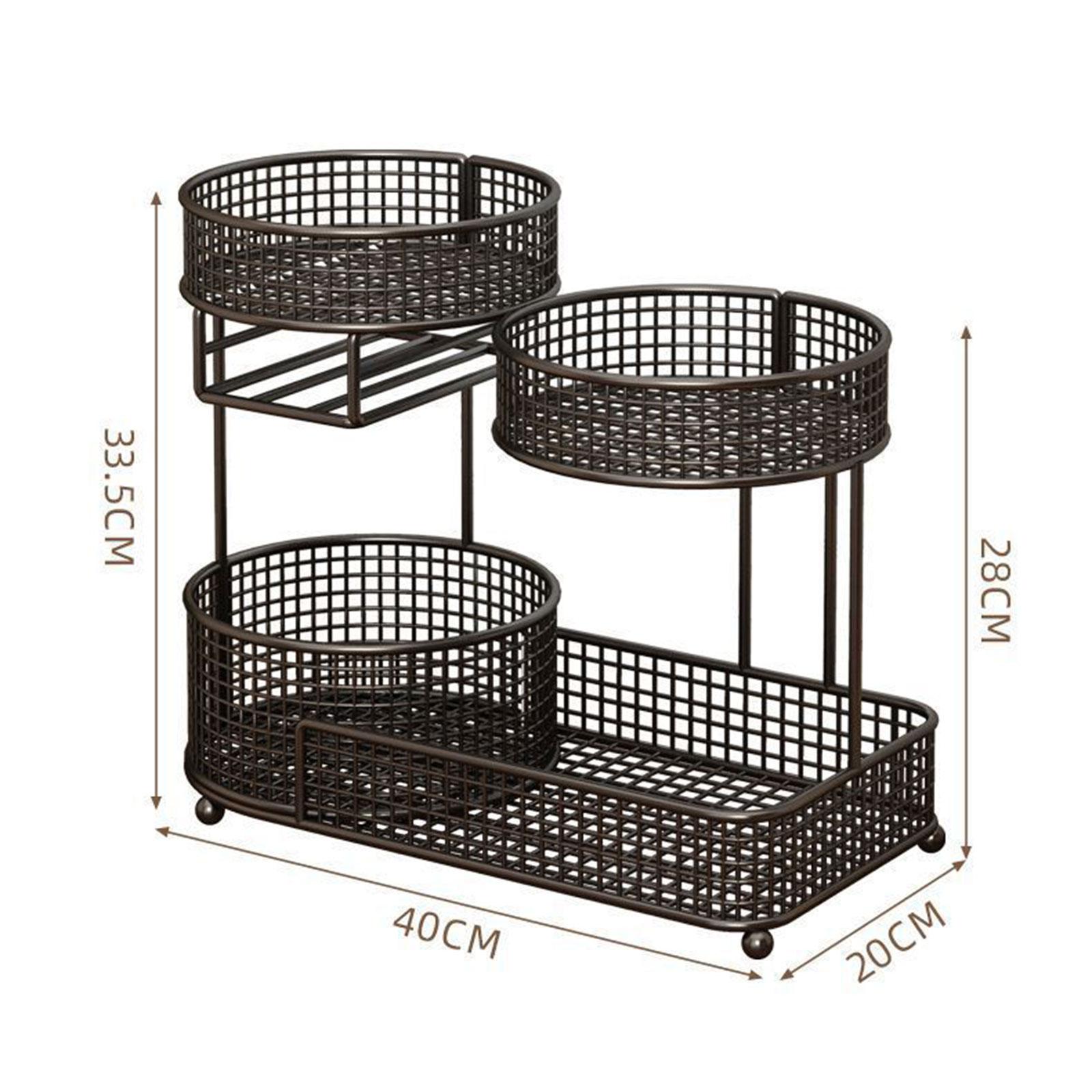 ตะกร้าผลไม้พร้อมที่ใส่กระดาษทิ - Food Snacks Basket บทวิจารณ์และราคา