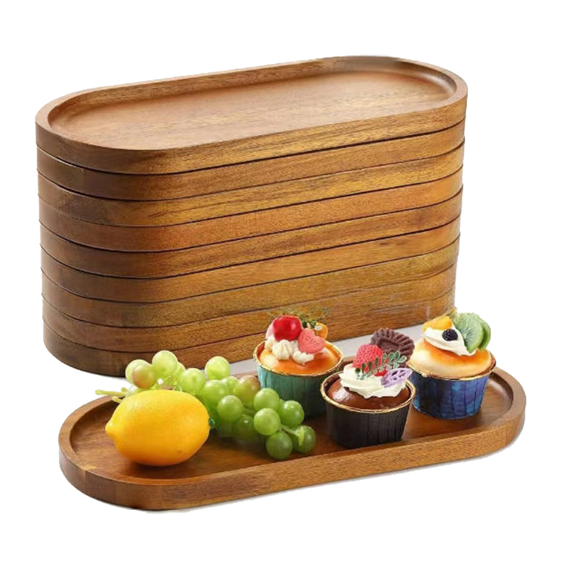 ถาดอาหารไม้เนื้อแข็ง ทรงกลม ทร - Food Snacks In Japan บทวิจารณ์และราคา