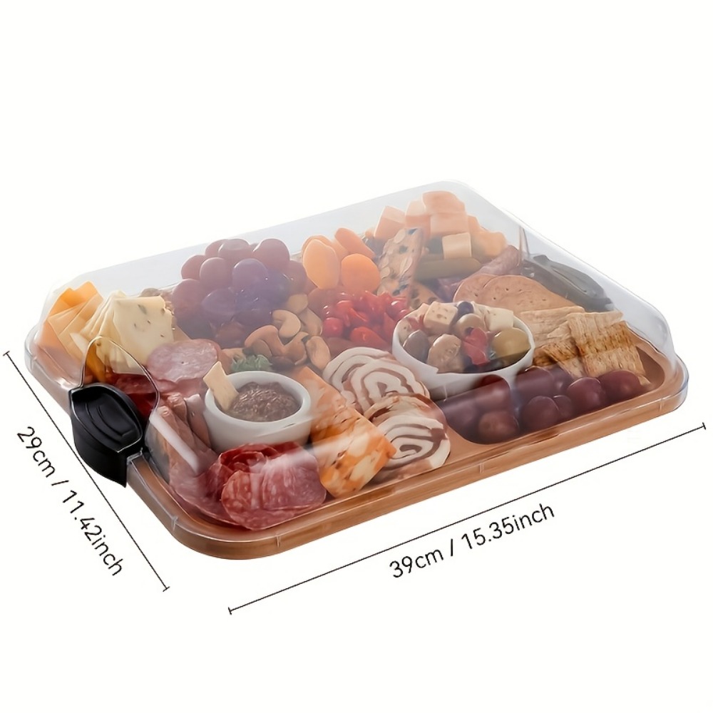 ถาดไม้แบ่งช่องสำหรับใส่ขนม ถาด - Food Snacks In Japan บทวิจารณ์และราคา